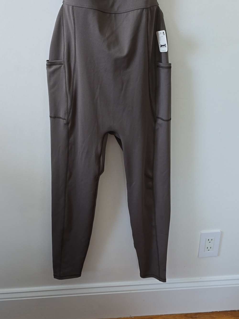Free People My High One-Piece Jumpsuit Charcoal M - Picture 9 of 13